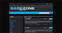 Desktop Screenshot of gamezone100.com